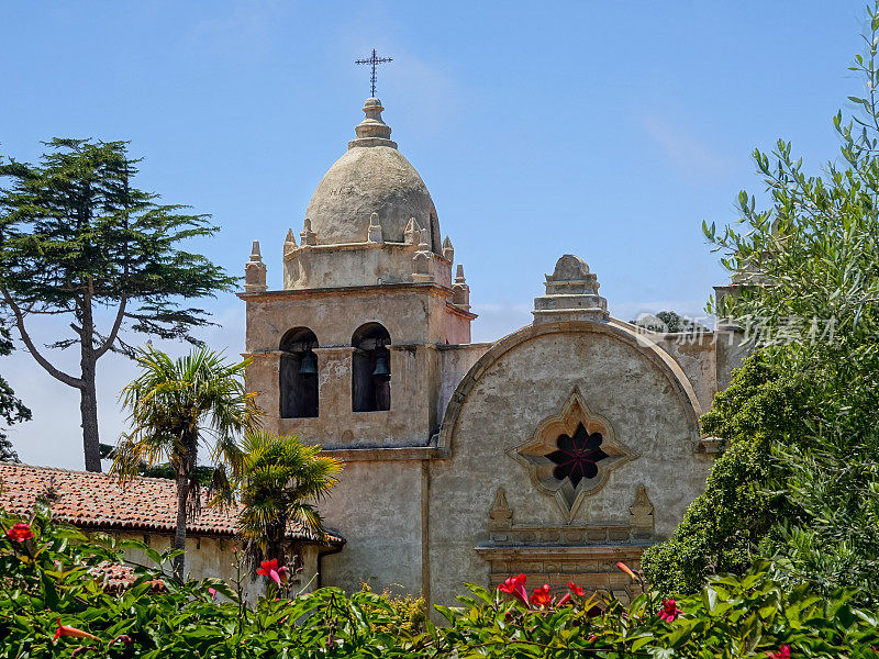 Carmel Mission Basilica，加利福尼亚